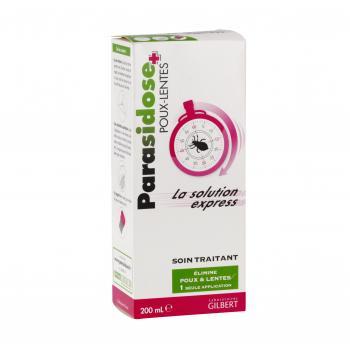 PARASIDOSE Soin traitant poux lentes flacon 200ml