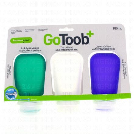 GOTOOB+ Tubes de voyages à remplir