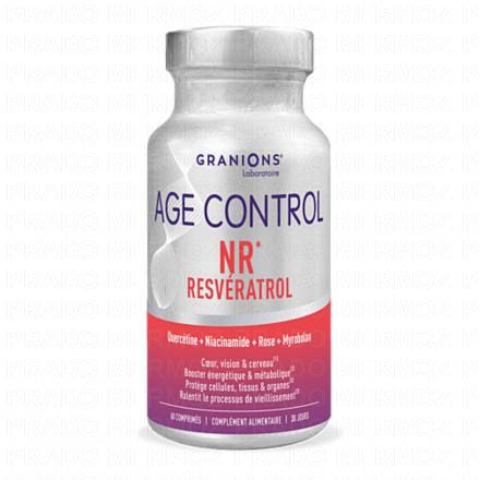Age Control NR Resvératrol x60 comprimés