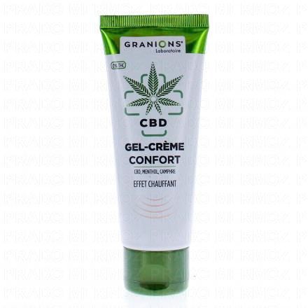 CBD - Gel crème confort au CBD 75ml