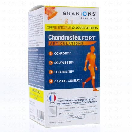 GRANIONS Chondrostéo fort articulations x160 comprimés