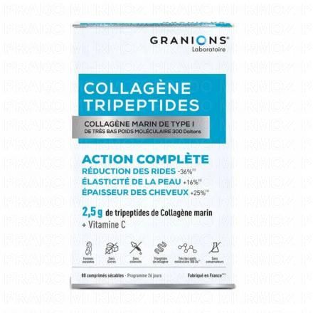 GRANIONS Collagène Tripeptides 2,5g x80 comprimés