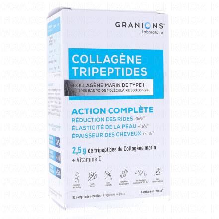 GRANIONS Collag&egrave;ne Tripeptides 2,5g x80 comprim&eacute;s