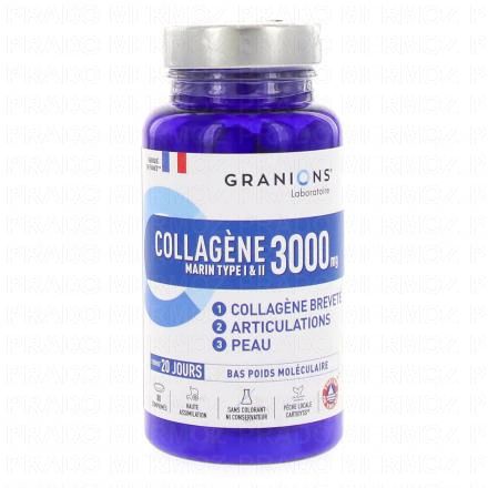 GRANIONS Collagène Type 1 et 2 3000mg