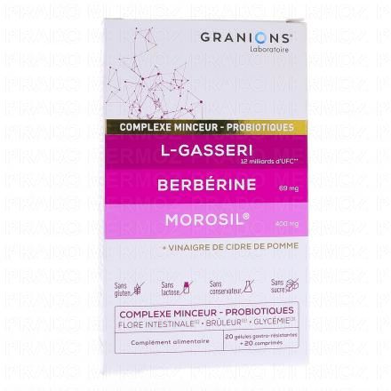 Complexe Minceur - Probiotiques x20 Comprimés + 20 Gélules