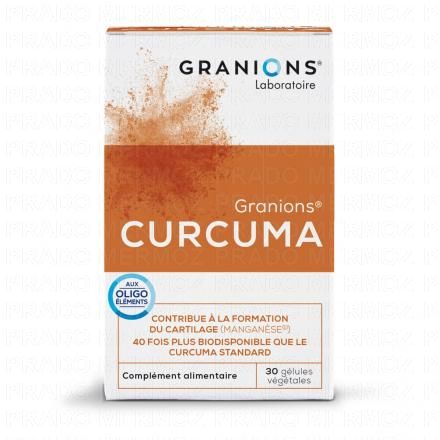 GRANIONS Les essentiels - Curcuma gélules végétales x 30