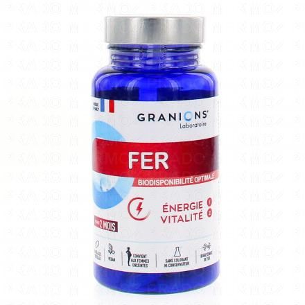 GRANIONS Immunité & Energie - Fer 60 gélules