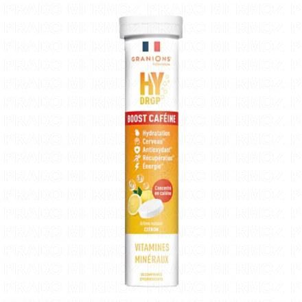 GRANIONS Hydrop Boost caféine citron x20 comprimés