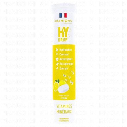 GRANIONS Hydrop Pastilles Hydratation x20 comprimés citron