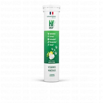 GRANIONS Hydrop Pastilles Hydratation x20 comprimés (menthe citron)