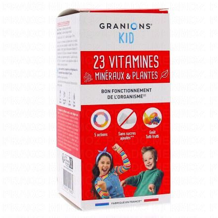 GRANIONS Kid - 23 Vitamines Minéraux et Plantes 200 ml