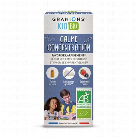 GRANIONS Kid Bio Calme Concentration 125ml