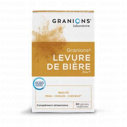 GRANIONS Les essentiels - Levure de bière zinc gélules végétales x 60