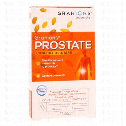 GRANIONS Prostate (boite de 40 gélules)