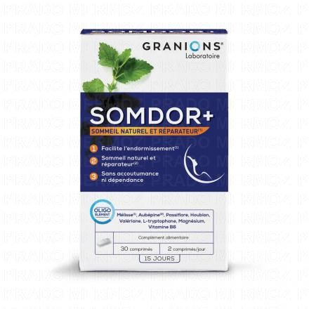 GRANIONS Somdor+ boite de 30 comprimés