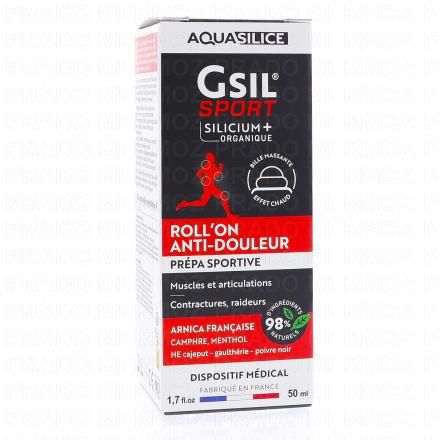 GSIL Roll-On chauffant pr&eacute;paration sportive 50ml
