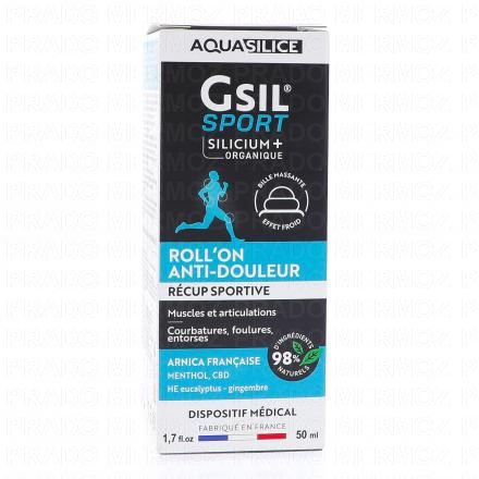 GSIL Roll-On effet froid r&eacute;cup&eacute;ration sportive 50ml