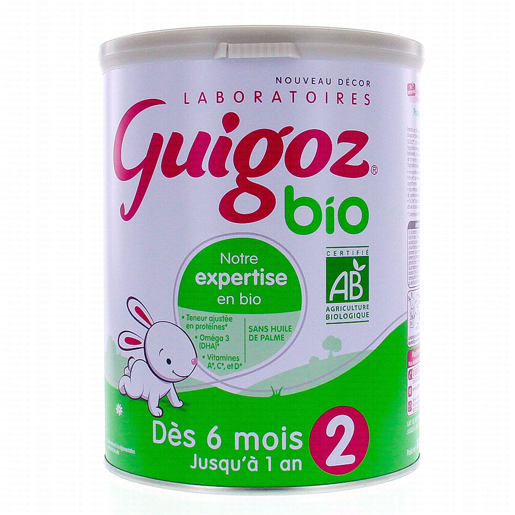 GUIGOZ Bio dès 6 mois jusqu'à 1 an (2ème âge) - Parapharmacie