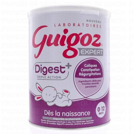 GUIGOZ Expert Digest+ Lait 0-12 mois 780g
