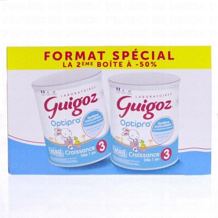 GUIGOZ Optipro Croissance dès 1 an (lot de 2 * 780g)