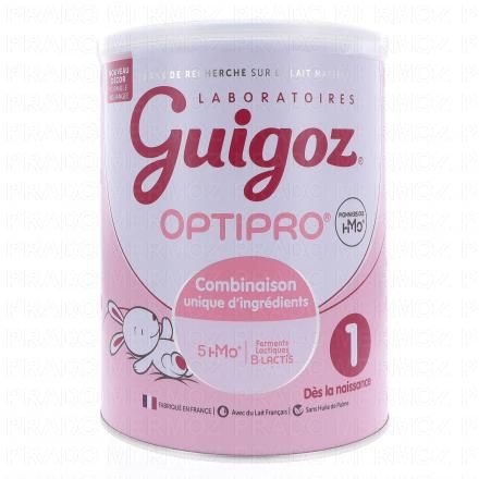 GUIGOZ Optipro Lait infantile 1er &acirc;ge (780g)