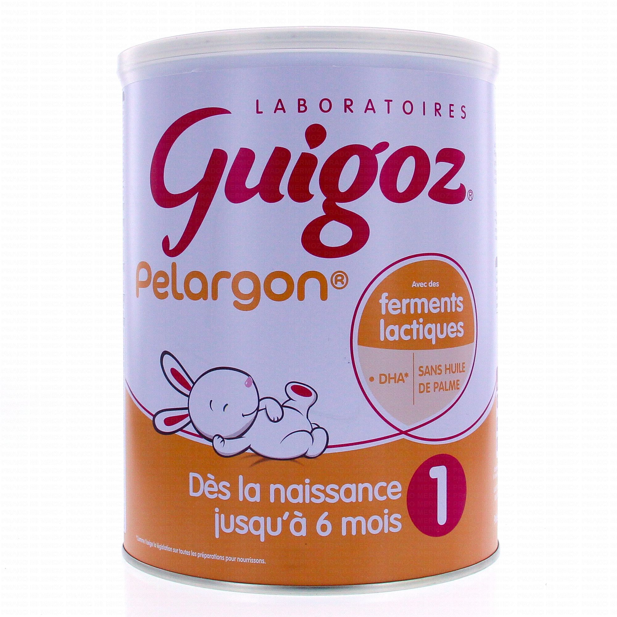 GUIGOZ Pelargon 1er âge 780g - Parapharmacie Prado Mermoz