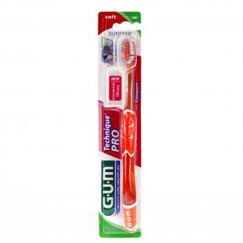 GUM Technique PRO brosse à dents compacte n°525 souple (x1)