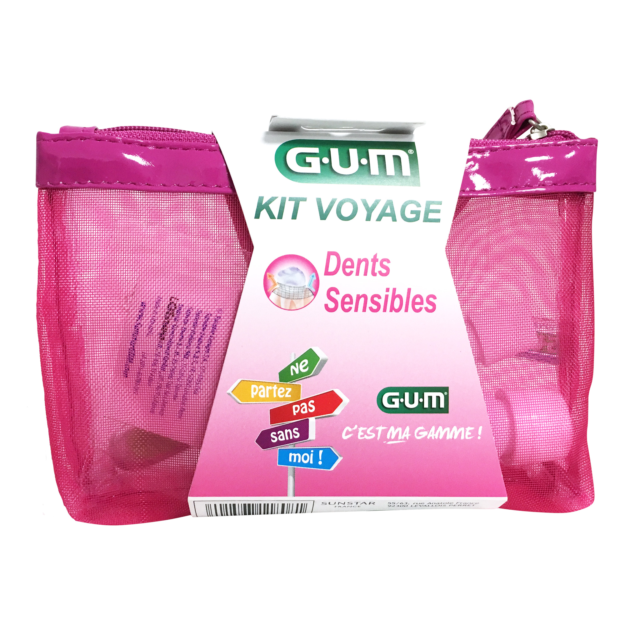 GUM Kit voyage dents sensibles - Parapharmacie Prado Mermoz