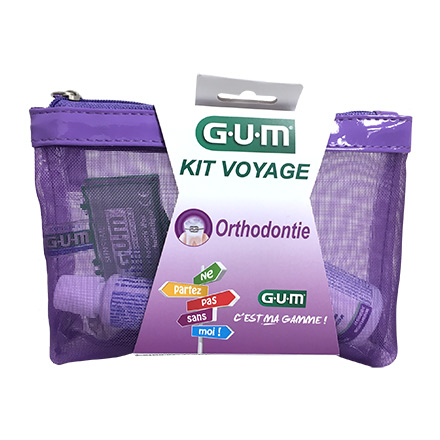 GUM Kit voyage orthodontie