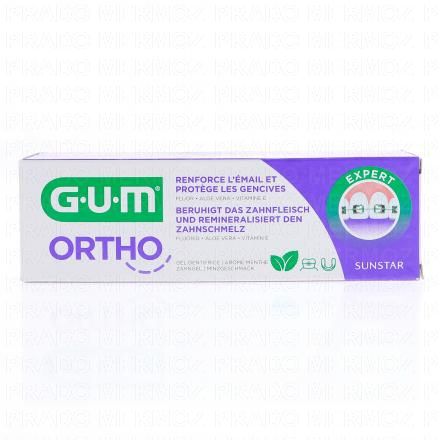 GUM Ortho gel dentifrice tube 75ml