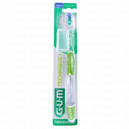 GUM Technique+ brosse à dents souple n°490