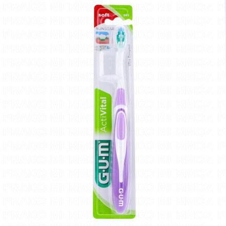 GUM n°585 Activital brosse à dents souple