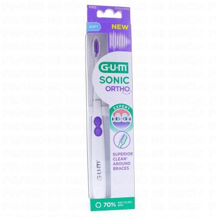 sonic Ortho - Brosse à Dents Electrique à Piles Souple