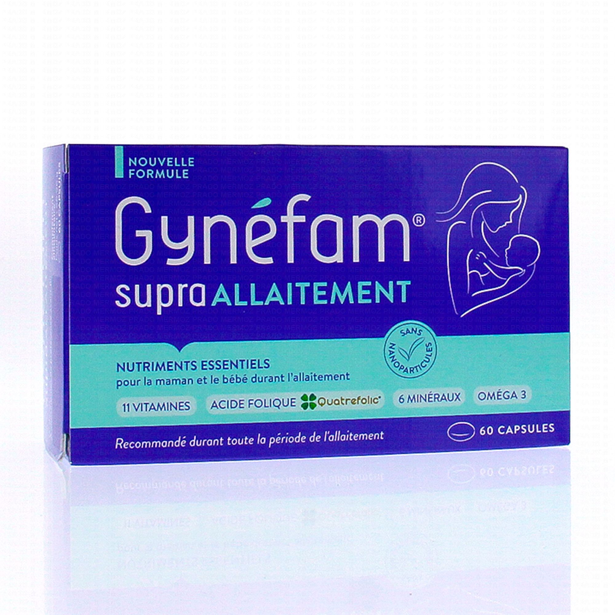 Gynefam Supra Allaitement 60 Capsules à Prix Carrefour