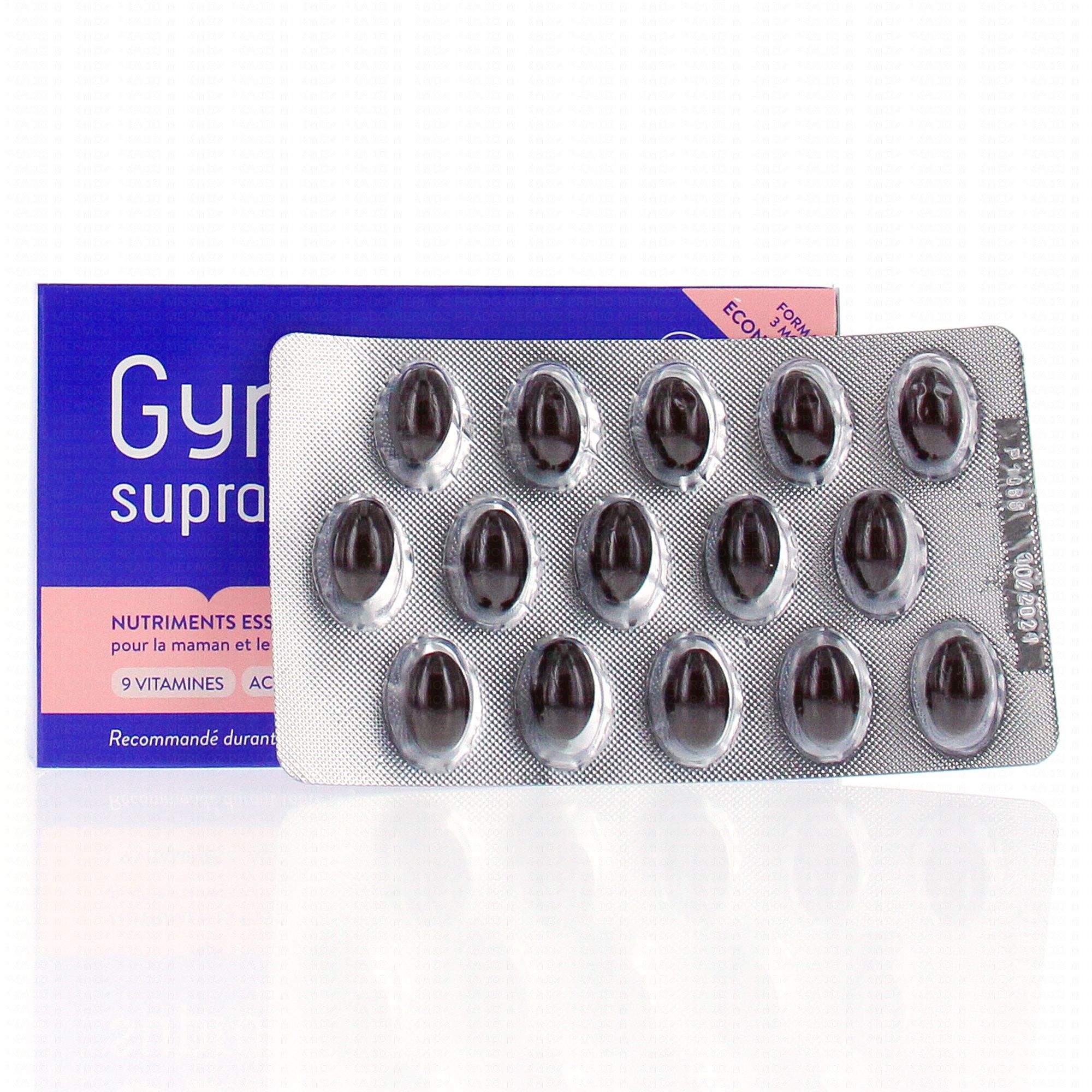 Pharmaservices - Gynéfam Suprapréconception en boite de 60 capsules