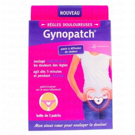 GYNOPATCH Patch pour règles douloureuses x3