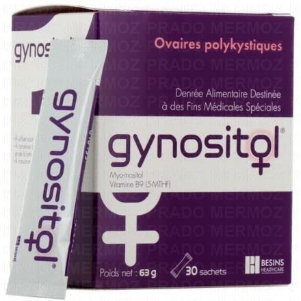 GYNOSITOL Syndrome des ovaires polykystiques (30 sachets)