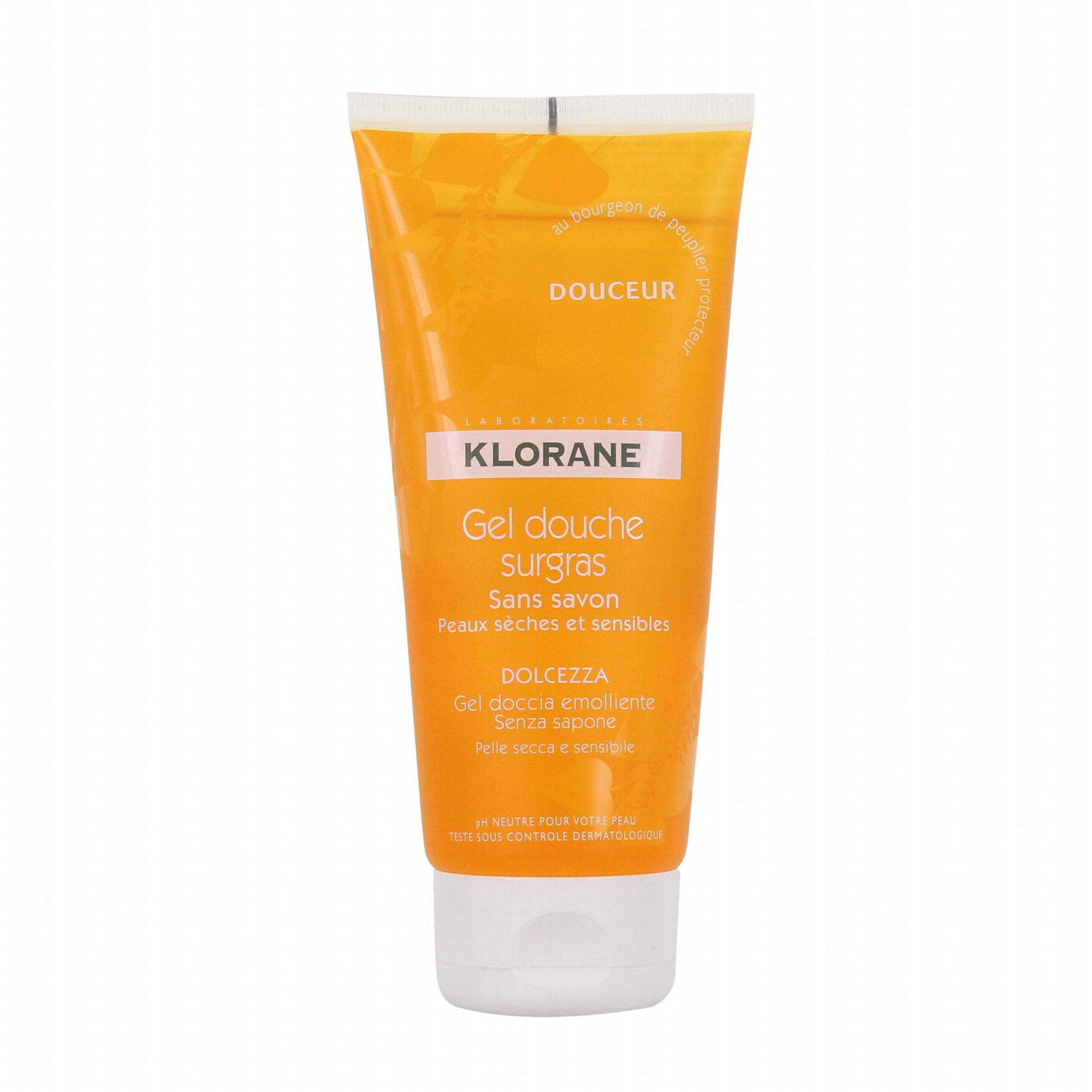 KLORANE Gel douche surgras douceur Parapharmacie en ligne Prado Mermoz
