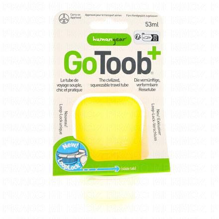 GoToob+ Tube de voyage souple (1 tube 53ml orange)