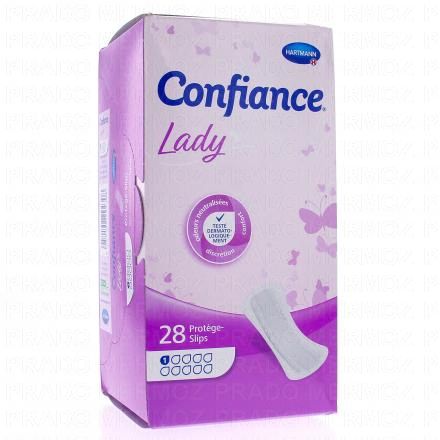 Confiance Lady Protection hygiéniques anatomiques 28 pièces 1 goutte