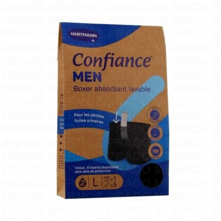Confiance - Men Boxer Absorbant Lavable Taille L x1