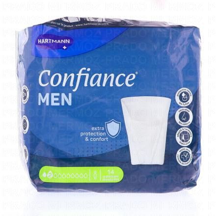 Confiance Men Protection Anti Fuites Urinaires x14 2 gouttes 2