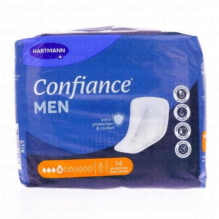 HARTMANN Confiance Men Protection Anti Fuites Urinaires x14 4 gouttes