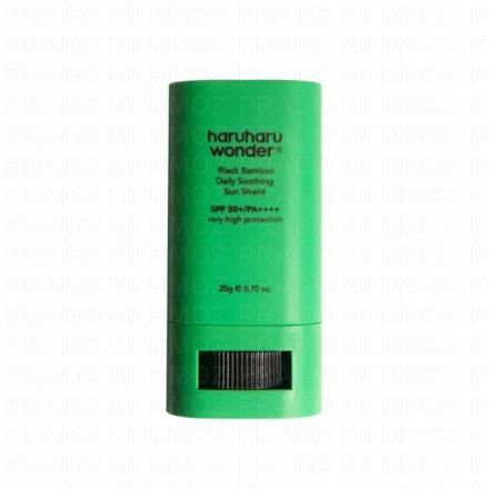 HARUHARU WONDER Black Bamboo Daily Soothing Sun Shield SPF50+ 20g