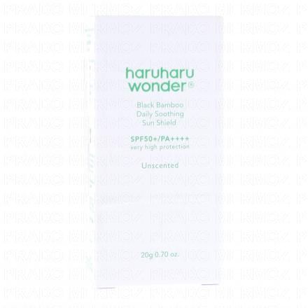HARUHARU WONDER Black Bamboo Daily Soothing Sun Shield SPF50+ 20g