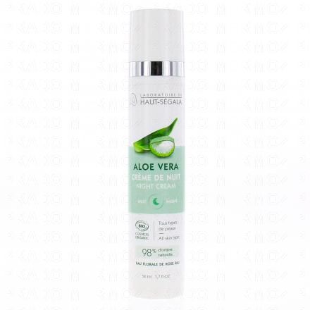 HAUT-SEGALA Aloe Vera Crème de nuit flacon pompe 50 ml