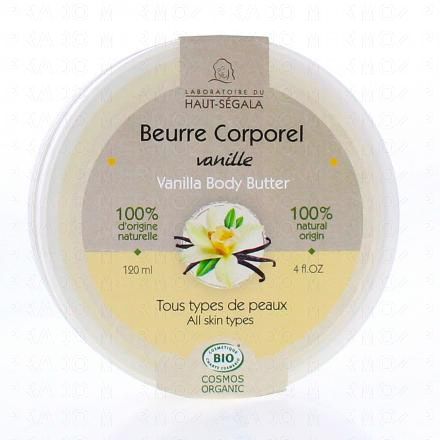 HAUT SEGALA Beurre corporel vanille bio pot 120ml