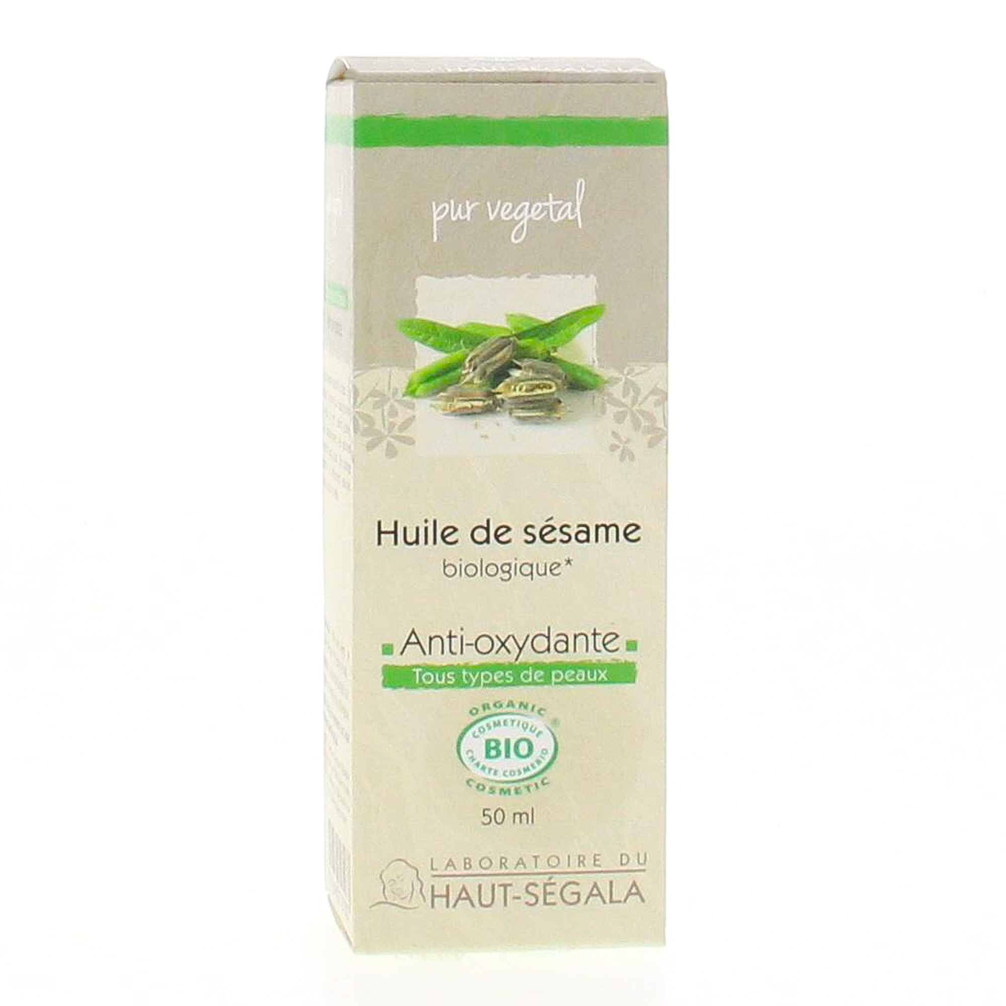 HAUT-SEGALA Huile de Sésame BIO flacon 50 ml - Parapharmacie Prado