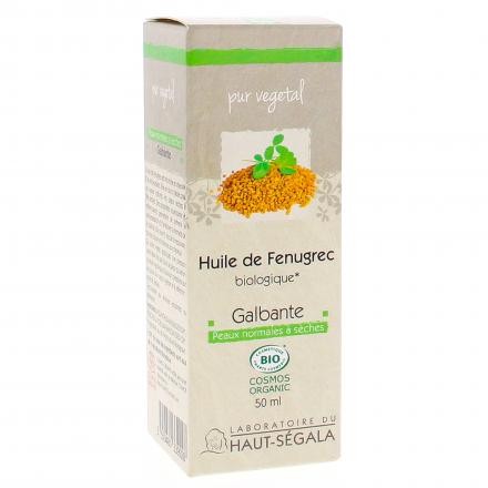 HAUT SEGALA Huile de fenugrec bio 50ml