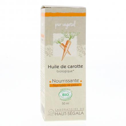 HAUT-SEGALA Huile végétale de Carotte bio 50ml